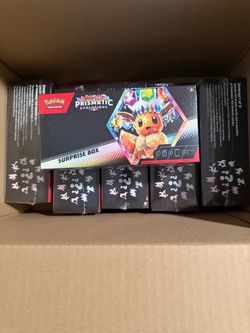Pokemon TCG prismatic evolution Suprise box