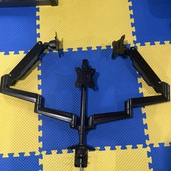 Three Monitor Desktop Stand