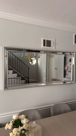 Mirror 5 x 2.5 feet, silver