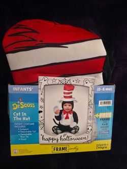 Dr. Seuss Cat in the Hat Infant Costume 0-6 Months