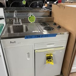 5/1 Combo Avanty White And Stainless Steel W 36