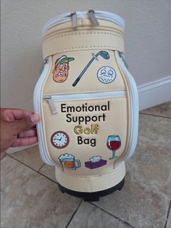 Emotional Support Den Caddie Golf Bag