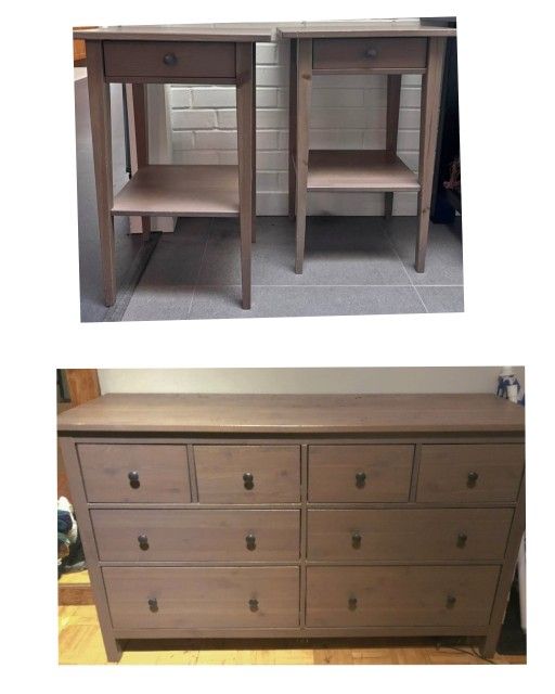 Beautiful Dresser And 2 Nightstands