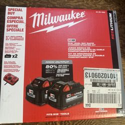 Milwaukee Battery And Charger 