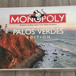 Palos Verdes Edition Monopoly Board Game