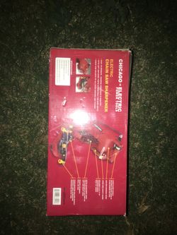 New electric chainsaw sharpener