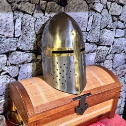 Replica Medieval Crusader Helmet
