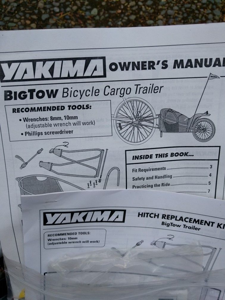 Yakima Big Tow bike trailer for Sale in Seattle, WA OfferUp