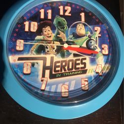 Disney Toy Story Woody Rex Buzz Light Light Wall Clock