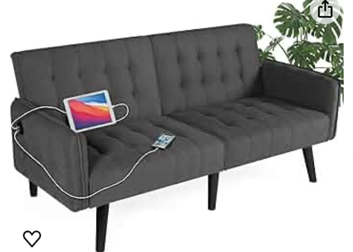 Futon With Charging Port!