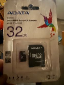 ADATA 32GB MicroSD Card with Adapter