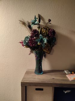 Decorative Vase And Flowers