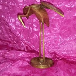 Brass Stork Birds