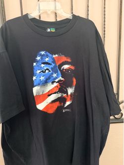 Y2K Jimi Hendrix Zion Original Rude Boy 4XL tshirt