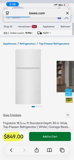 New Refrigerator