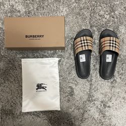 Burberry Slides (READ DESCRIPTION) 