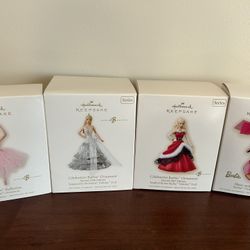 Barbie Hallmark Ornaments