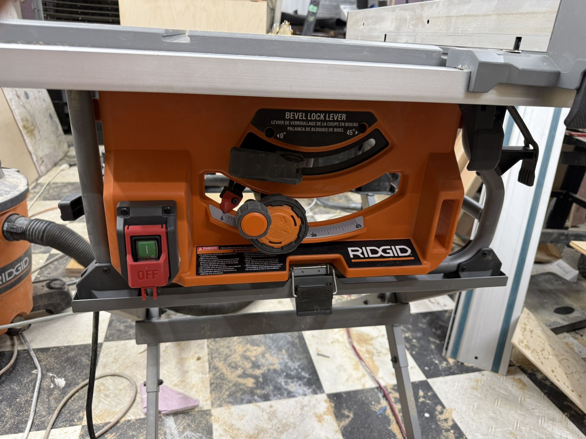 Ridgid Table Saw