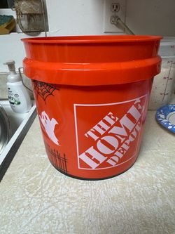 Home Depot Halloween Bucket