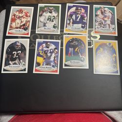 NFL 1990 Fleer cards