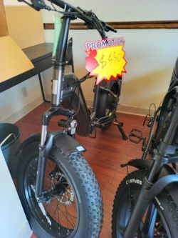 Sisigad foldable ebike open box