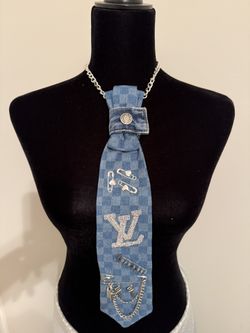Custom Necktie Necklace, One Of A Kind. $40.