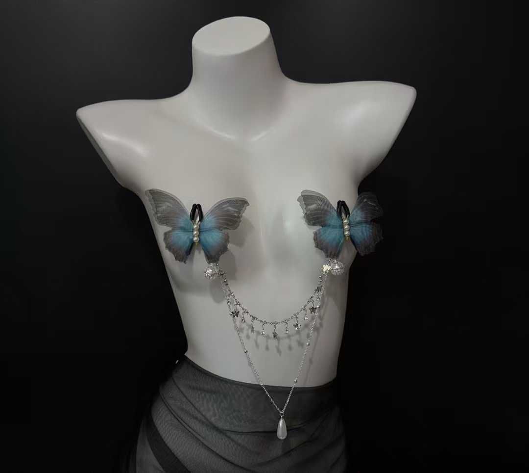 Butterfly Chest Piece - Gently Used, Unique Find!