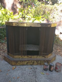Fireplace 36"-32"x12"-9"1/2x25"3/4H