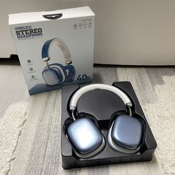 Wireless Headphones (blue)
