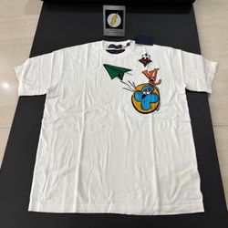 Spring Summer LV White Tee Size L