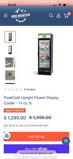 Flower cooler/ refrigerator