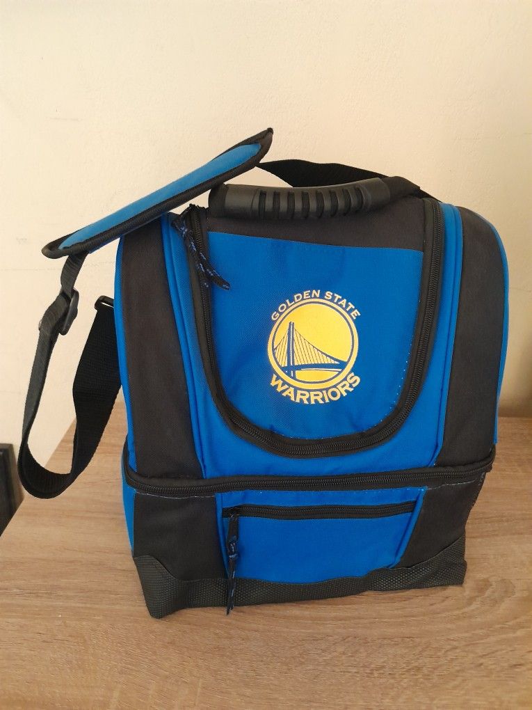 Golden State Warriors 2 Compartment Lunch Bag