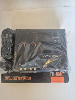 POWERBASS DIGITAL BASS PROCESSOR WITH 13 VOLTS MAX OUTPUT