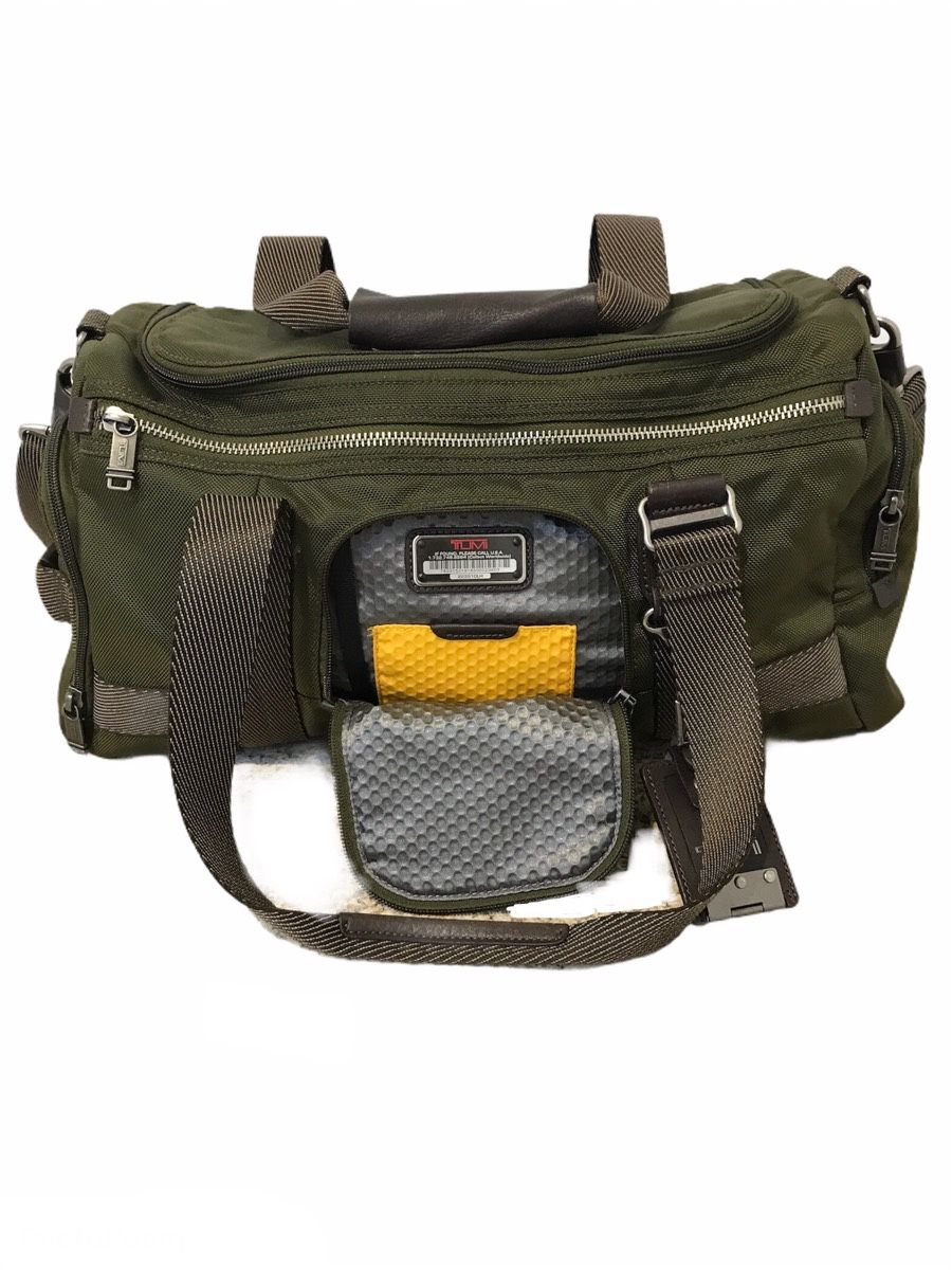 Tumi Alpha Bravo Maxwell Gym Travel Bag - Olive Green (Rare