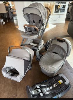 Nuna Mixx Stroller, Bassinet and Car seat