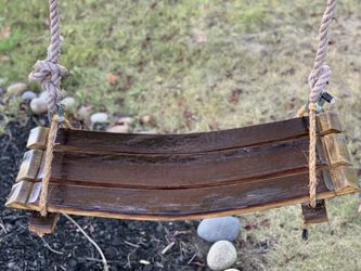 Wine Barrel Swing