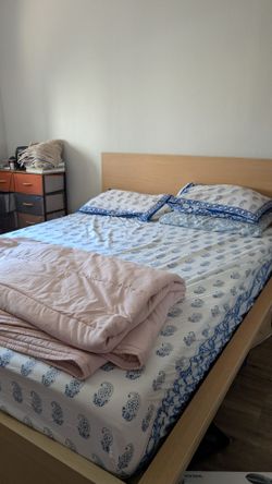 Ikea queen bed frame