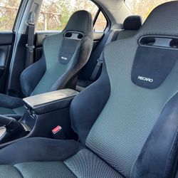 04-08 Acura TSX Euro R Front And Rear Recaro Seats