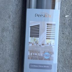 Perxilux Zebra blind  cordless roller blind