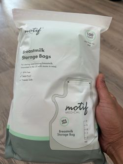 Motif Medical Breastmilk Storage Bags 100 Count