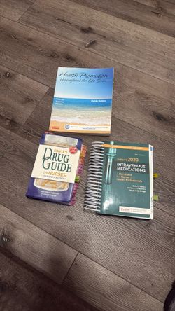 Nursing School Books Gahart Intravenous Medications Davis Drug Guide Health Promotion Through The Life Span 