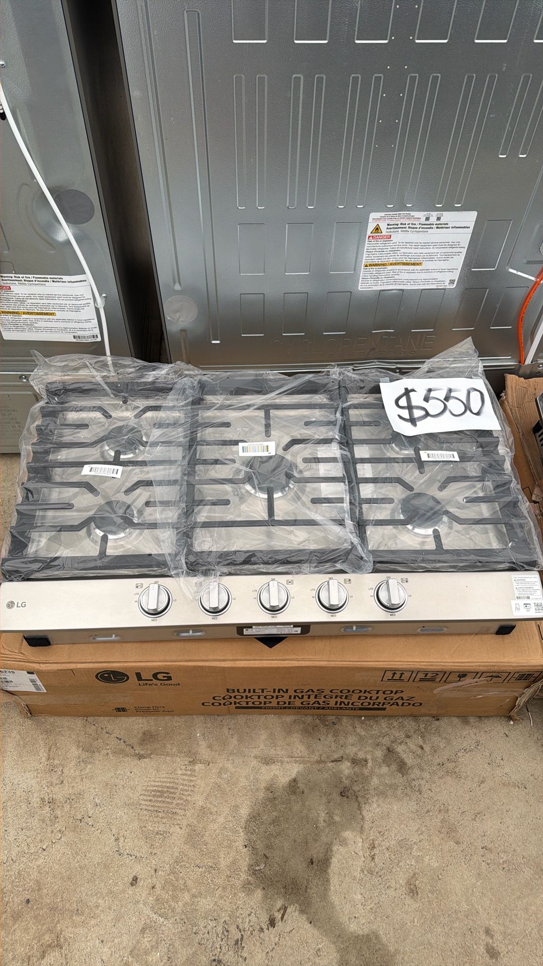 🔥 LG Gas Cooktop – Brand New