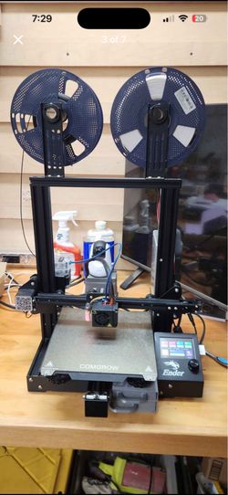 MODDED Ender 3 Pro 3D Printer w/ BLTouch, Dual Gear Extruder & Extras