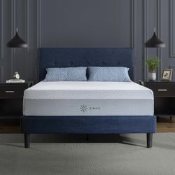 12” Zinus king quad mattress