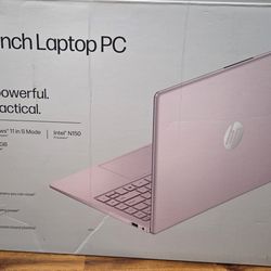 14 Inch HP Laptop - Pink