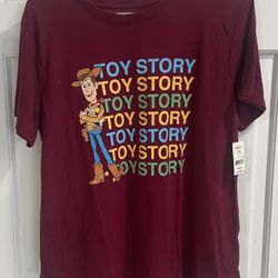 New - Women’s “Disney Toy Story Shirt (Size: XL 15/17)