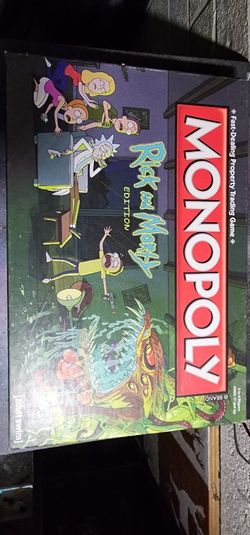 Rick And Morty Monopoly