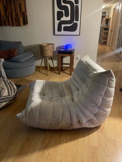 White Togo Chair