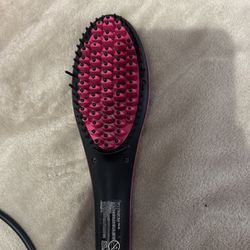 Hairbrush And Straightener