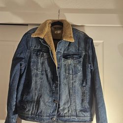 Stetson Faux Sherpa Fur Jean Jacket